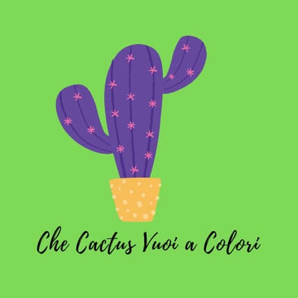 Che Cactus vuoi a colori